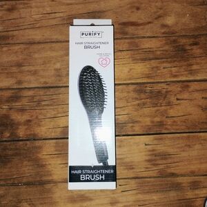 NEW Purify Hair Straightener Brush – Home & Travel Solution